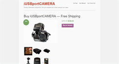 Desktop Screenshot of iusbportcamera.com